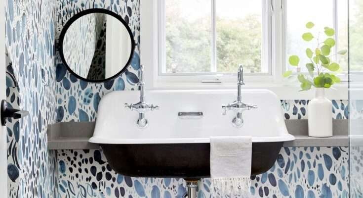 Bathroom Wallpaper Trends 2024