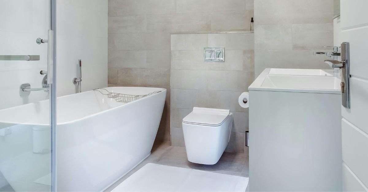 Grey and Tan Bathroom Ideas