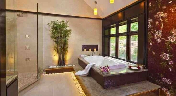 Japanese Spa Bathroom Ideas