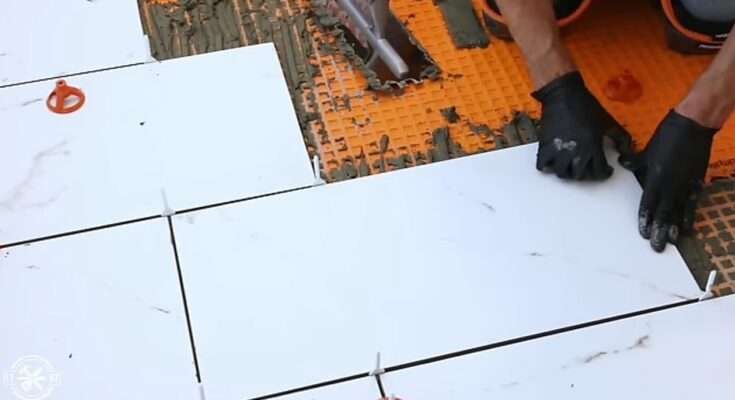 Low Maintenance Tile in Bathroom 