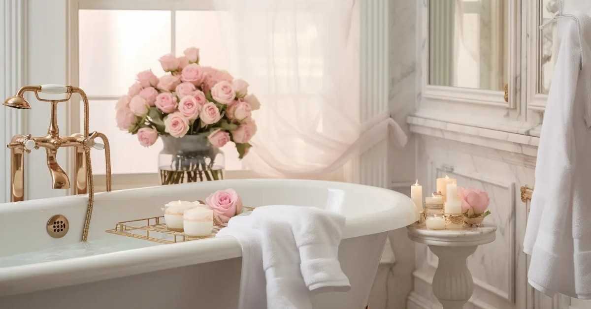 Romantic Bathroom Ideas for Valentine's Day