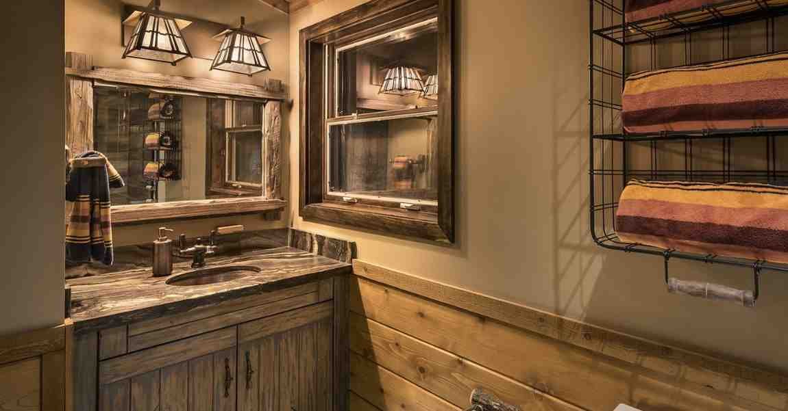 Rustic Industrial Bathroom Ideas