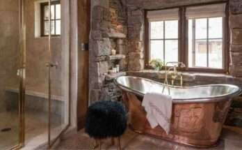 Rustic Industrial Bathroom Ideas