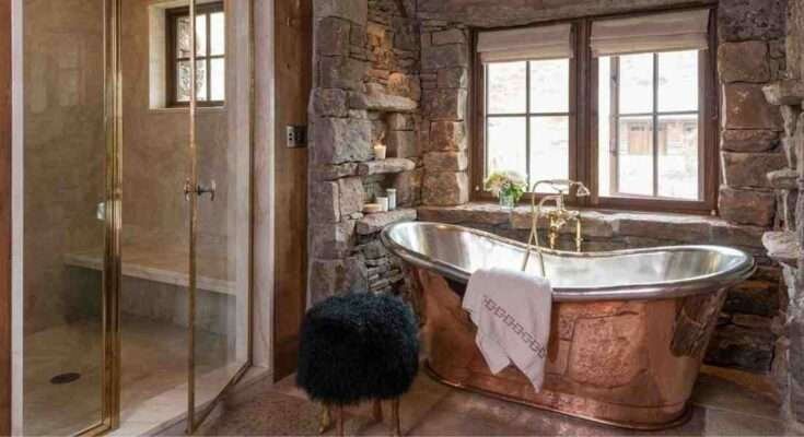 Rustic Industrial Bathroom Ideas